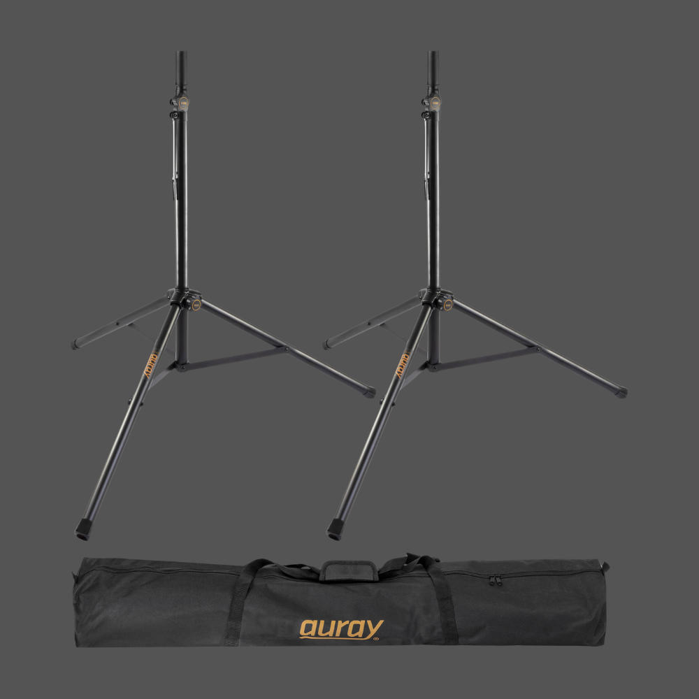 Auray SS-47A-PB Speaker Stand (Pair)