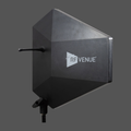 RF Venue Diversity Fin IPX Antenna (Black, 470 to 928 MHz)