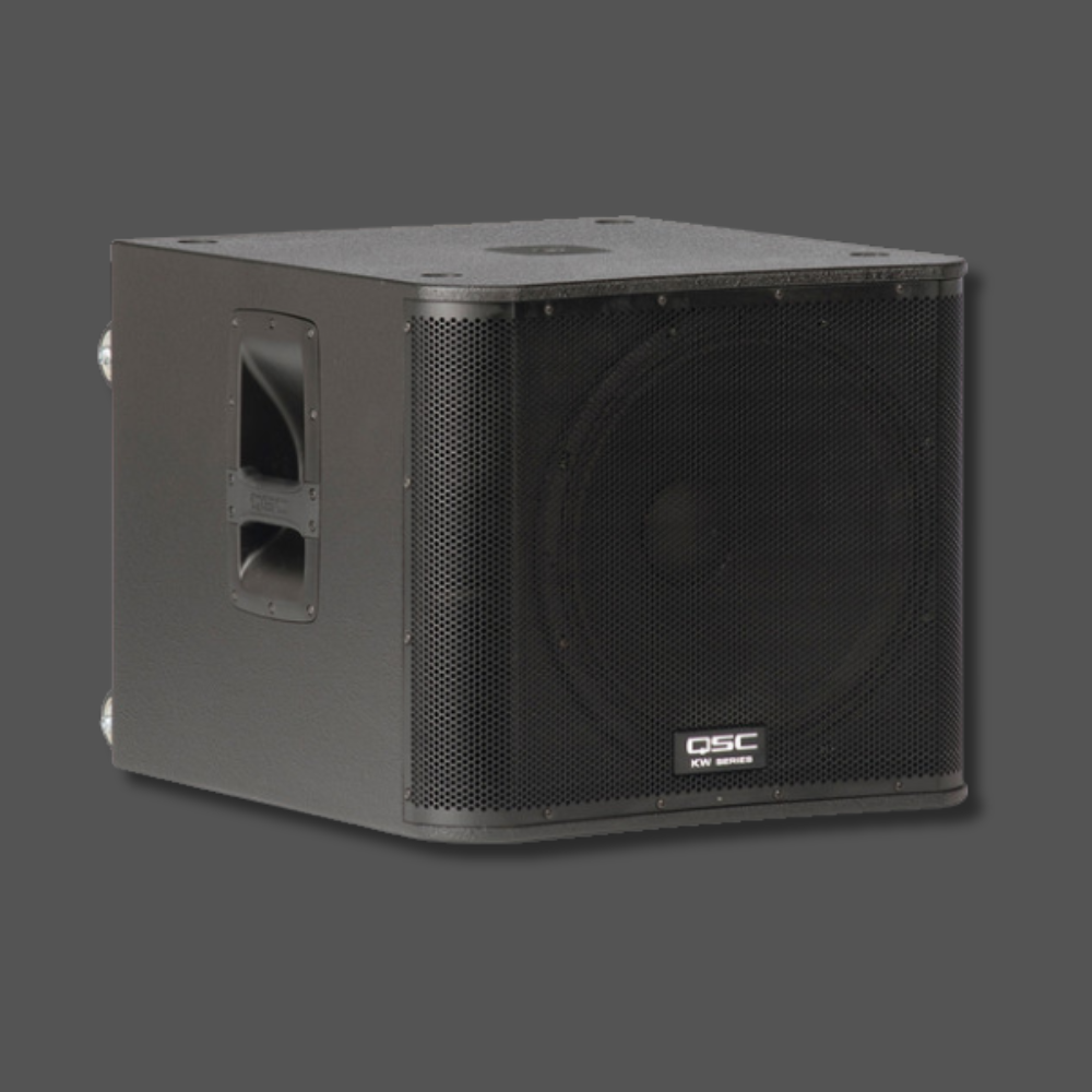 QSC KW181 1000W 18" Active Subwoofer