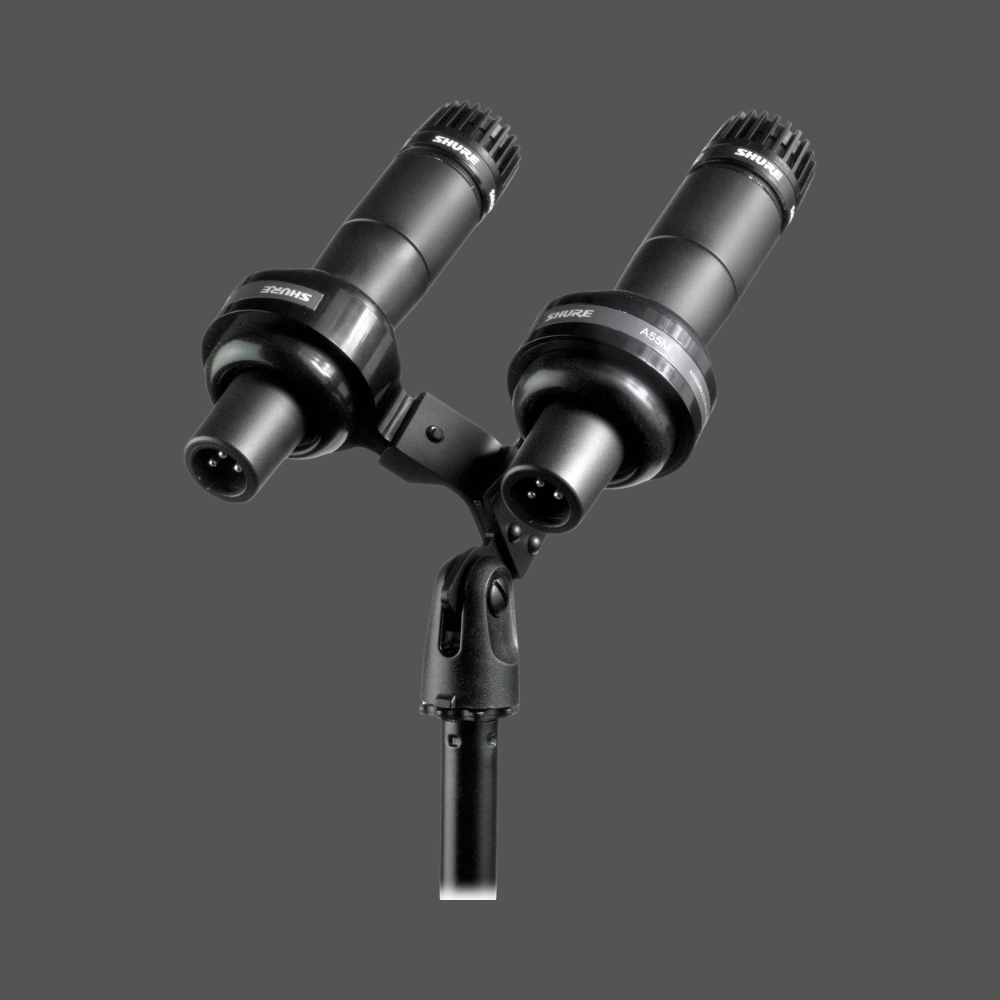 Dual Shure SM57 Lectern Microphone Package