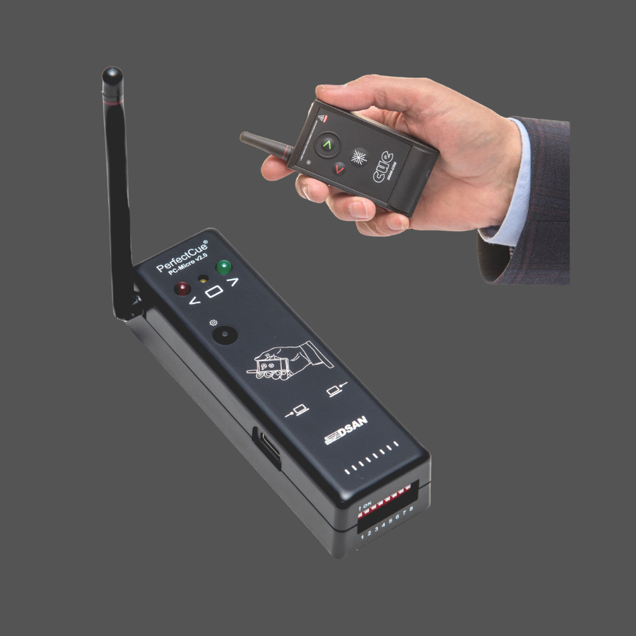 Dsan PerfectCue Micro Ultracompact Cueing System with PC-AS3 Transmitter