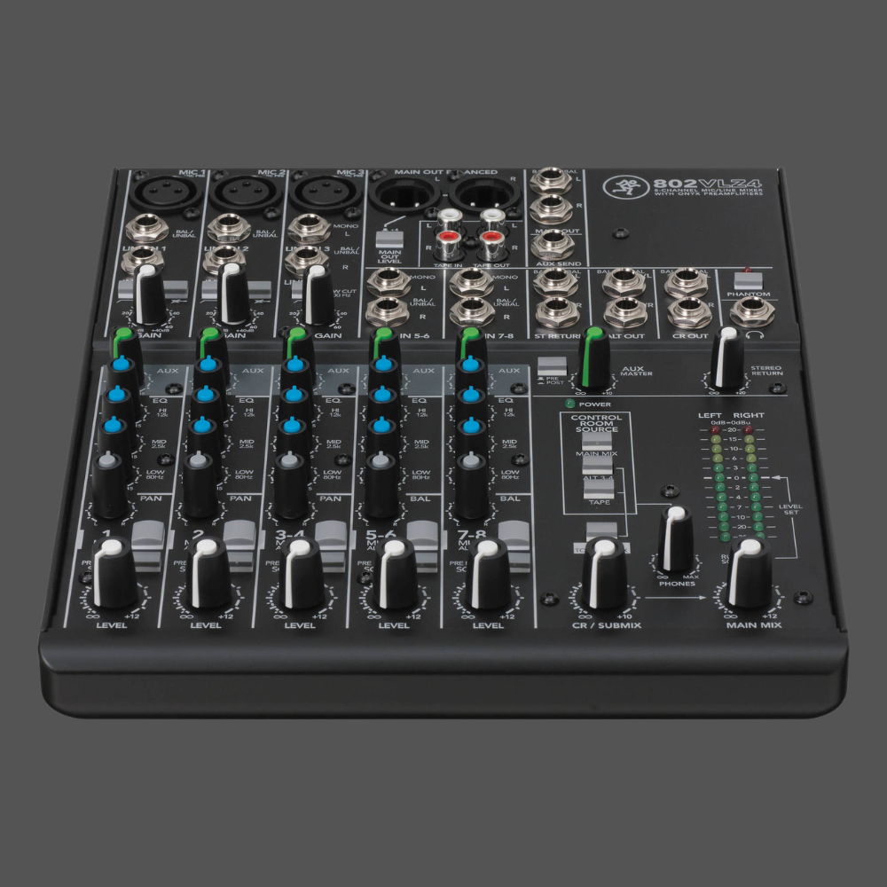 Mackie 802VLZ4 8-Channel Ultra-Compact Mixer