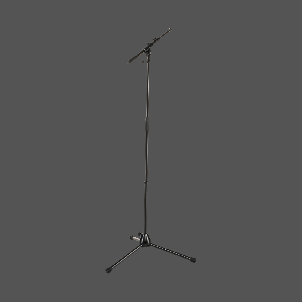 K&M 210/9 Tripod Microphone Stand with Telescoping Boom
