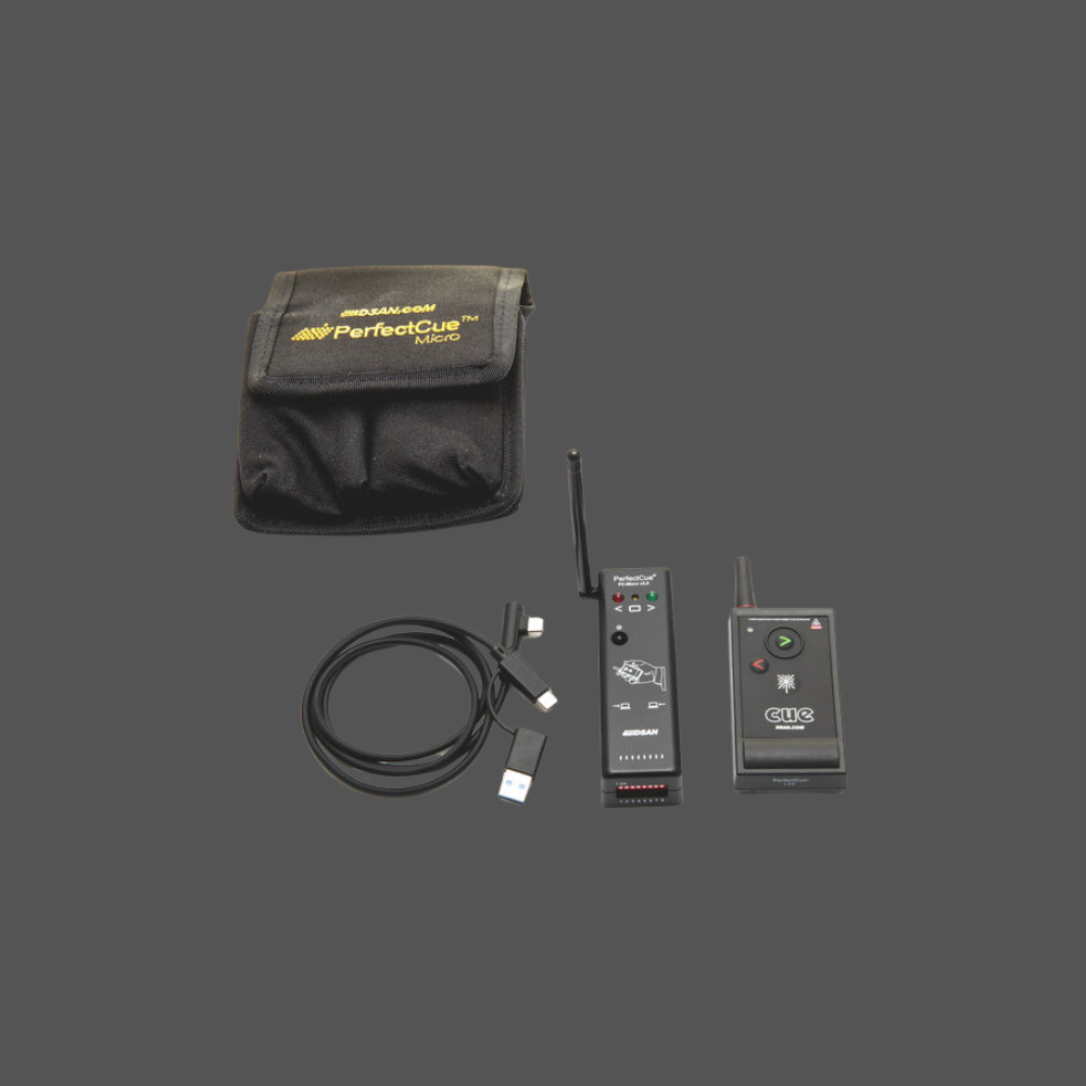 Dsan PerfectCue Micro Ultracompact Cueing System with PC-AS3 Transmitter