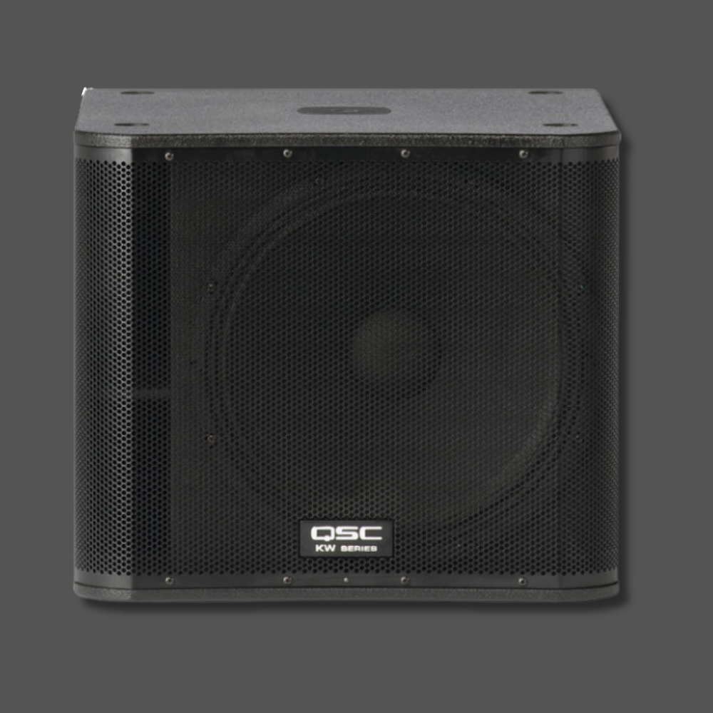 QSC KW181 1000W 18" Active Subwoofer