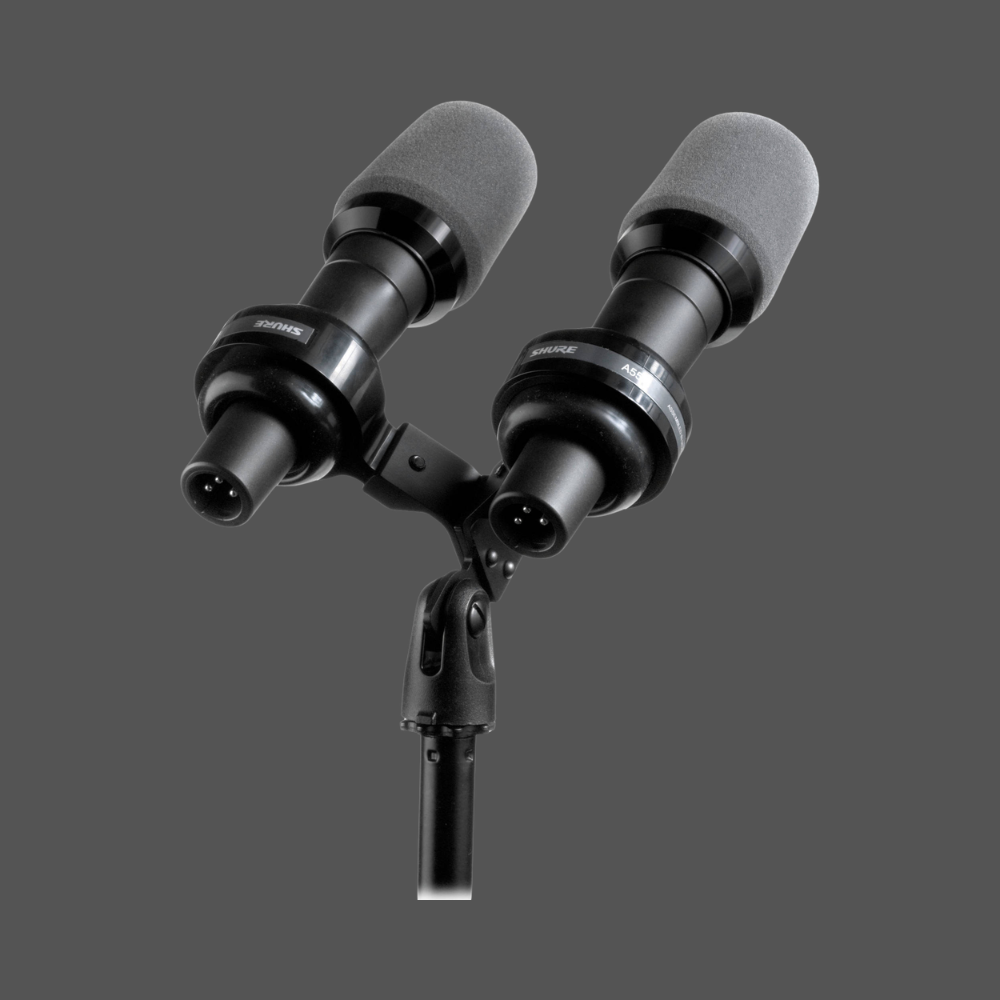 Dual Shure SM57 Lectern Microphone Package