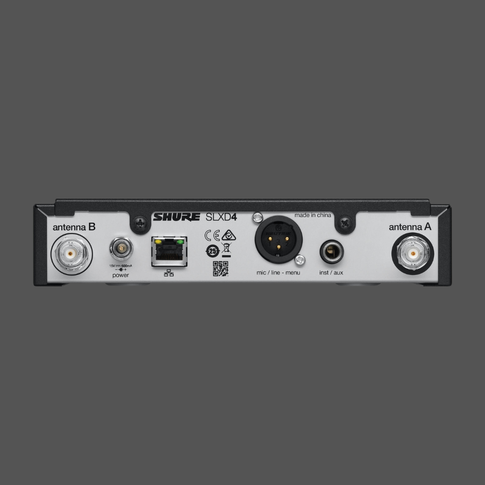 Shure SLXD4 Wireless SM58 Handheld / Bodypack System - G58 Band