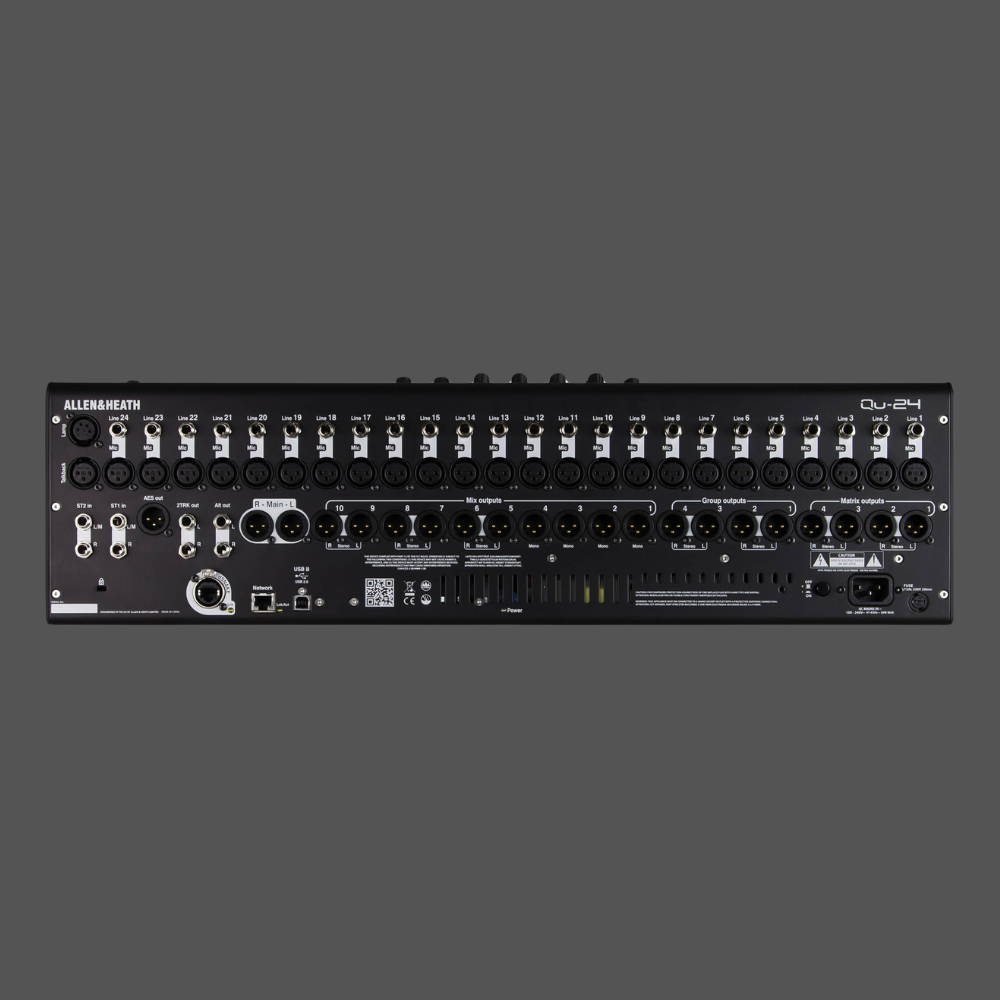 Allen & Heath Qu-24 30-In/24-Out Digital Mixer