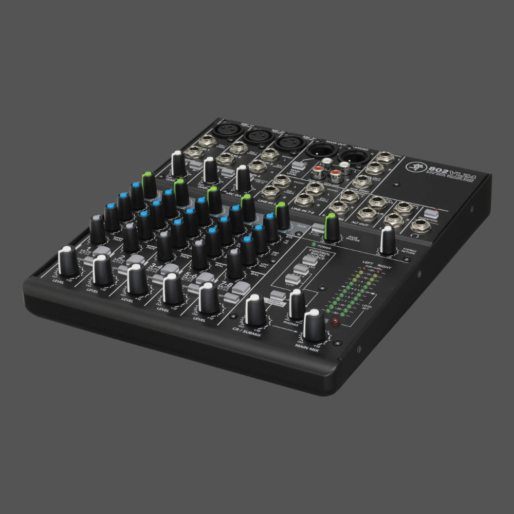 Mackie 802VLZ4 8-Channel Ultra-Compact Mixer