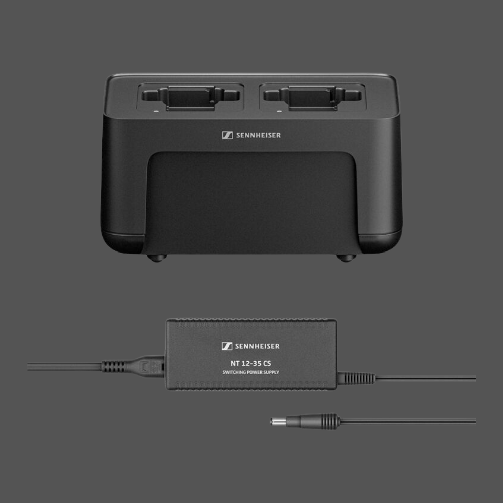 Sennheiser EW-DX Dual Handheld Wireless Microphone System with Charging Station