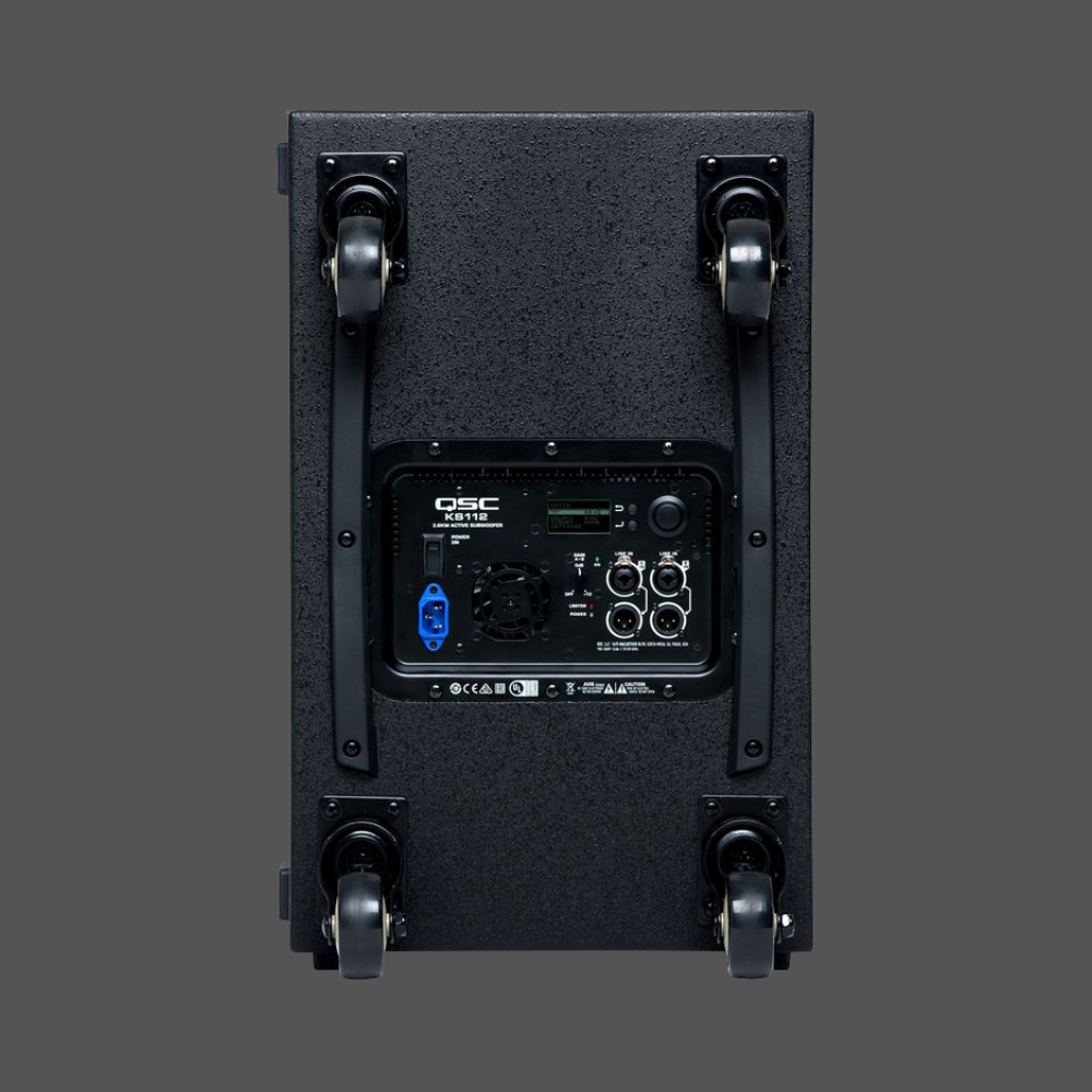 QSC KS112 2000W 12" Compact Powered Subwoofer
