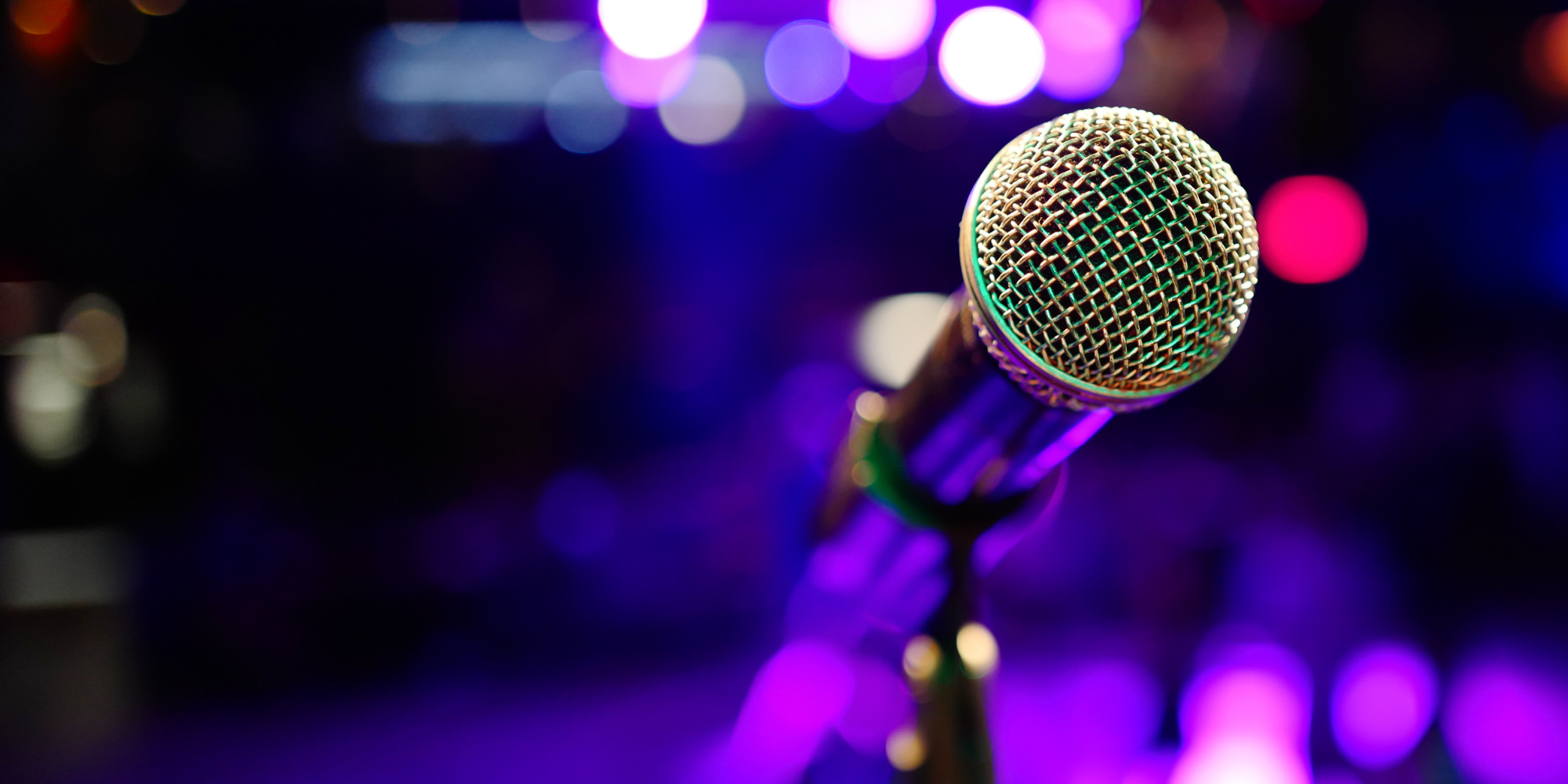 Live event microphone and professional sound production