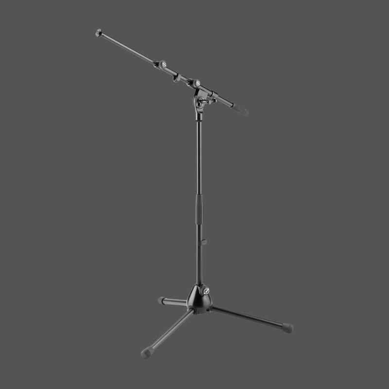 K&M 259 Low Tripod Microphone Stand with Boom Arm