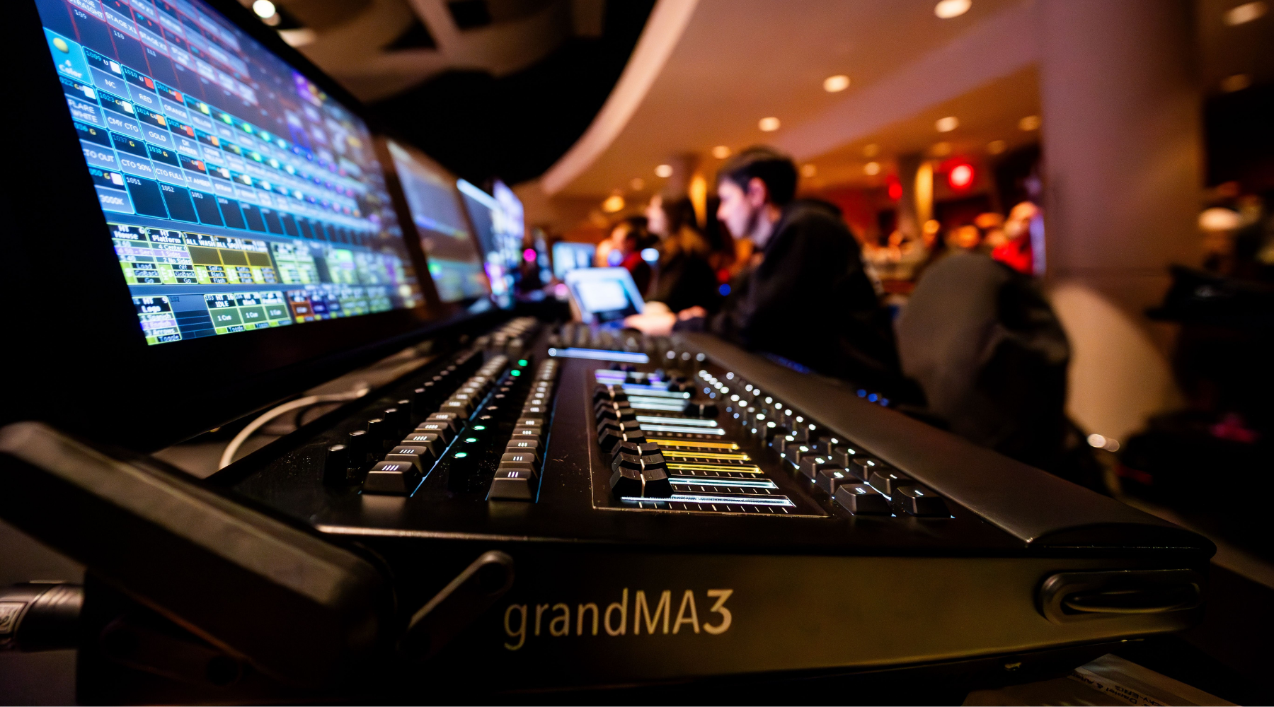 Professional audiovisual production control console